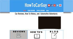 Desktop Screenshot of howtocarguy.com